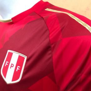 Peru 2018 FIFA World Cup Umbro Third Soccer Jersey, Football Shirt, Shirt, Camiseta de Futbol Copa Mundial Rusia, Equipacion