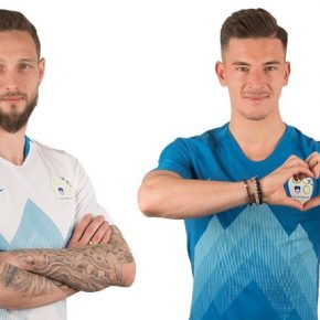 Slovenia 2018 2019 Nike Home and Away Football Kit, Shirt, Soccer Jersey, Dres