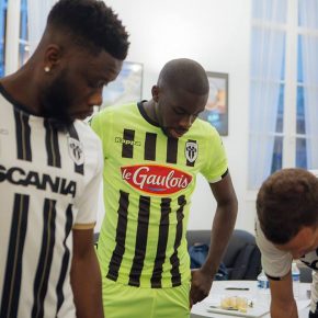 Angers SCO 2018 2019 Kappa Home, Away and Third Football Kit, Soccer Jersey, Shirt, Maillot