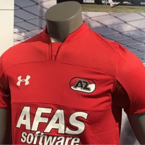 AZ Alkmaar 2018 2019 Under Armour Home Football Kit, Shirt, Soccer Jersey, Wedstrijdshirt Thuis, Thuisshirt