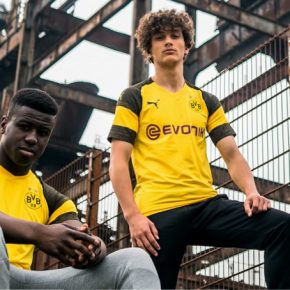 Borussia Dortmund 2018 2019 PUMA Home Football Kit, Soccer Jersey, Shirt, Trikot, Heimtrikit, Maillot, Camiseta, Camisa