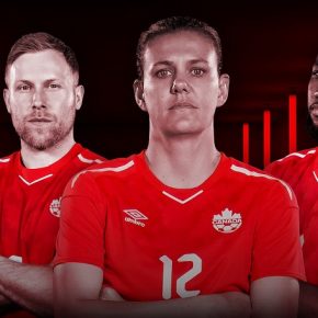 Canada 2018m 2019 Umbro Home Soccer Jersey, Football Kit, Shirt, Maillot