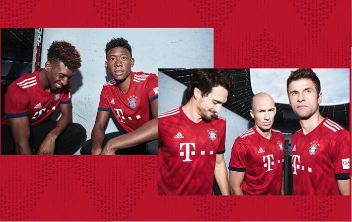 Championnat 128-xxl Maillot FC Bayern Munich 2018-2019 Home Gardien De but BL-nouvelles