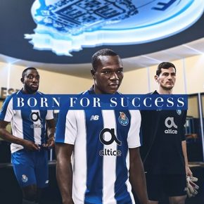 FC Porto 2018 2019 New Balance Home Football Kit, Soccer Jersey, Shirt, Camisa, Camiseta, Camisola, equipamento principal