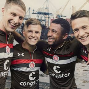 FC St. Pauli 20182019 Under Armour Home Football Kit, Soccer Jersey, Shirt, Trikot, Heimtrikot