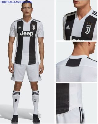Juventus 2018 2019 adidas Home Football Kit, Soccer Jersey, Shirt, Camiseta, Camisa, Maglia, Gara, Trikot, Maillot, Tenue