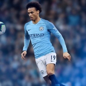 Manchester City FC 2018 2019 Sky Blue Nike Home Football Kit, Shirt, Soccer Jersey, Maillot, Camiseta, Camisa, Trikot, Tenue