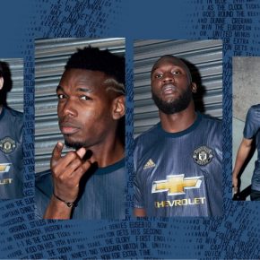 Manchester United 2018 2019 adidas Third Football Kit, Soccer Jersey, Shirt, Maillot, Camiseta, Camisa, Trikot