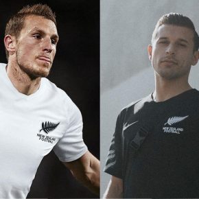 New Zealand 2018 2019 Nike Home and Away Football Kit, Soccer Jersey, Shirt