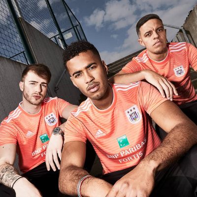 RSC Anderlecht 2018 2019 adidas Away Football Kit, Soccer Jersey, Shirt, Maillot, Tenue