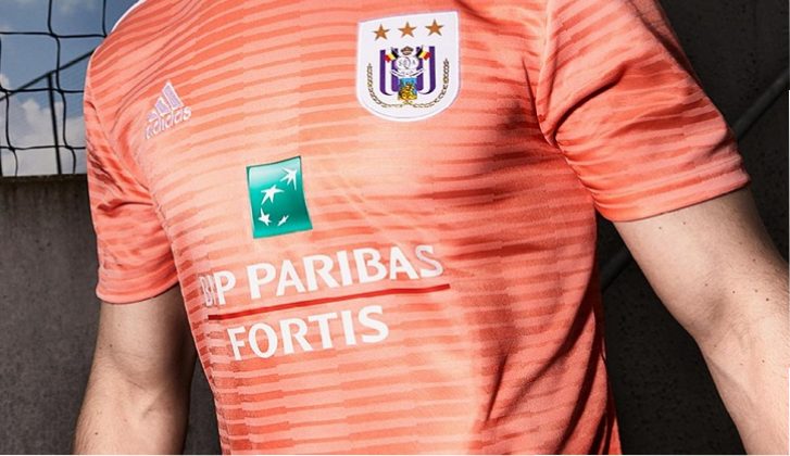RSC Anderlecht 2018 2019 adidas Away Football Kit, Soccer Jersey, Shirt, Maillot, Tenue