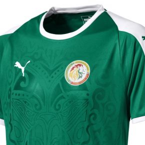 Senegal 2018 World Cup PUMA Green Away Football Kit, Soccer Jersey, Shirt, Maillot