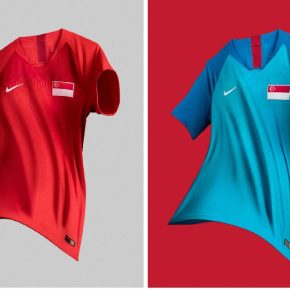 Singapore 2018 2019 2020 Nike Home and Away Football Kit, Soccer Jersey, Shirt