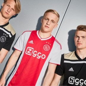 AFC Ajax 2018 2019 adidas Home Football Shirt, Kit, Soccer Jersey, Thuisshirt, Thuistenue