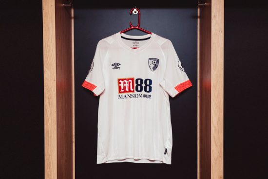 AFC Bournemouth 2018 2019 Umbro Away Football Kit, Soccer Jersey, Shirt