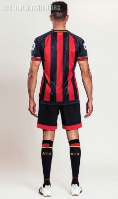 AFC Bournemouth 2018 2019 Umbro Home Football Kit, Soccer Jersey, Shirt