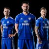 Cardiff City Unveil 2018 2019 Home Football Kit for Premier League Return, Soccer Jersey, Shirt