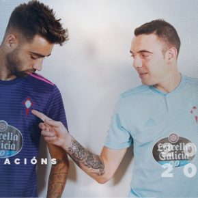 Celta de Vigo 2018 2019 adidas Home and Away Football Kit, Soccer Jersey, Shirt