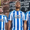 Huddersfield Town 2018 2019 Umbro Home Football Kit, Soccer Jersey, Shirt