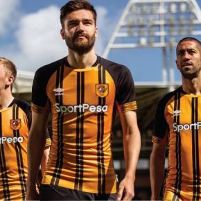 Hull City 2018 2019 Umbro Home Football Kit, Soccer Jersey, Shirt