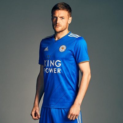 Leicester City FC 2018 2019 adidas Home Football Kit, Soccer Jersey, Shirt
