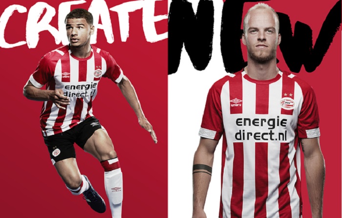 PSV Eindhoven 2018 2019 Umbro Home Football Kit, Soccer Jersey, Shirt, Thuisshirt, Tenue