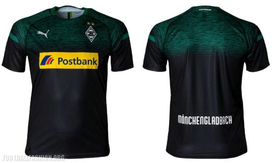 Borussia Mönchengladbach 2018 2019 PUMA Home and Away Football Kit, Soccer Jersey, Shirt, Trikot