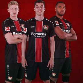Bayer 04 Leverkusen 2018 2019 Jako Home Football Kit, Soccer Jersey, Shirt, Trikot, Heimtrikot