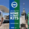 Brighton & Hove Albion 2018 2019 Nike Home and Away Football Kit, Soccer Jersey, Shirt