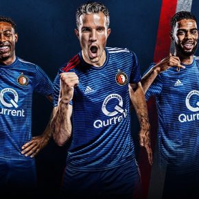 Feyenoord Rotterdam 2018 2019 adidas Away Kit, Soccer Jersey, Shirt, Tenue, Uitshirt