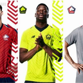 Lille OSC 2018 2019 New Balance Home, Away and Third Football Kit, Soccer Jersey, Shirt, Maillot