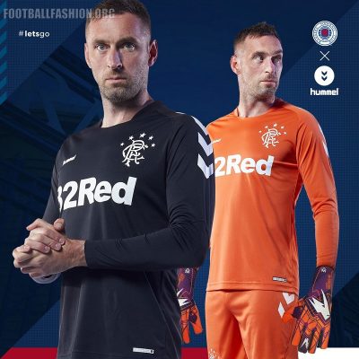 Rangers FC 2018 2019 Hummel Home, Away and Third Football Kit, Soccer Jersey, Shirt