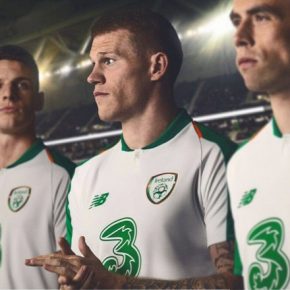 Republic of Ireland 2018 2019 New Balance Away Football Kit, Soccer Jersey, Shirt