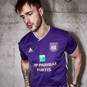 RSC Anderlecht 2018 2019 adidas Home Football Kit, Soccer Jersey, Shirt, Maillot, Tenue