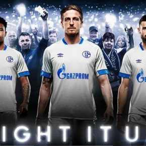 Schalke 04 2018 2019 Umbro Away Football Kit, Soccer Jersey, Shirt, Trikot