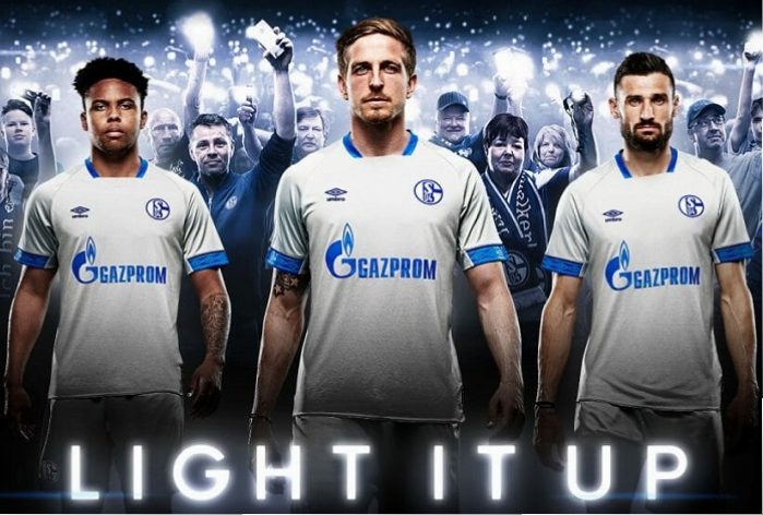 S M L XL 2XL 3XL 2018-2019 Third grün Umbro jersey S04 Schalke 04 Trikot Gr 