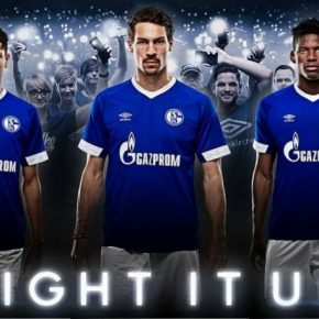 Schalke 04 2018 2019 Umbro Home Football Kit, Soccer Jersey, Shirt, Trikot, Heimtrikot