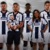 West Bromwich Albion 2018 2019 PUMA Home Football Kit, Soccer Jersey, Shirt