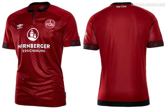 1. FC Nürnberg 2018 2019 Umbro Home, Away and Third Footbal Kit, Soccer Jersey, Shirt, Trikot