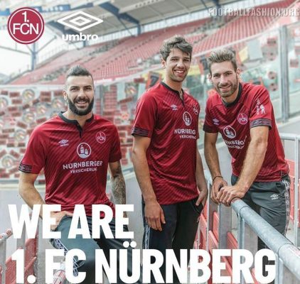 1. FC Nürnberg 2018 2019 Umbro Home, Away and Third Footbal Kit, Soccer Jersey, Shirt, Trikot