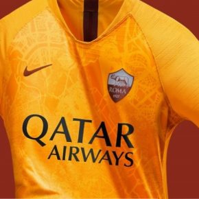 AS Roma 2018 2019 Nike Third Football Kit, Soccer Jersey, Shirt, Gara, Maglia, Camisa, Camiseta