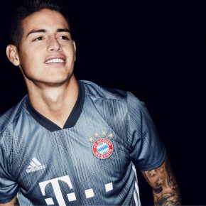 Bayern Munich 2018 2019 adidas Gray Third UEFA Champions League Football Kit, Soccer Jersey, Shirt, Trikot, Maillot, Tenue, Camisa, Camiseta