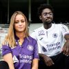 Maillot Domicile Toulouse FC 2018-2019 Joma – #7 Gradel, Taille M, Violet
