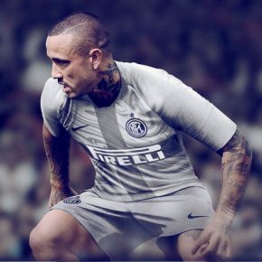 Inter Milan 2018 2019 Nike White Third Football Kit, Soccer Jersey, Shirt, Maglia, Gara, Camiseta, Camisa, Maillot