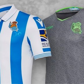 Real Sociedad 2018 2019 Macron Football Kit, Soccer Jersey, Shirt, Camiseta de Futbol, Equipacion