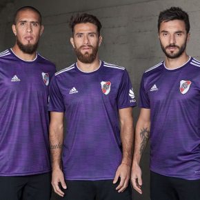 River Plate 2018 2019 adidas Away Football Kit, Soccer Jersey, Shirt, Camiseta Alternativa, Equipacion
