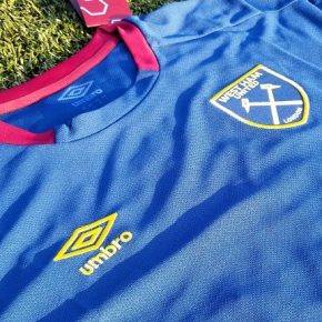 West Ham United 2018 2019 Umbro Away Football Kit, Soccer Jersey, Shirt, Camiseta, Camisa, Maillot, Trikot