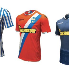 SPAL 2018 2019 Macron Home, Away and Third Football Kit, Soccer Jersey, Shirt, Maglia, Gara