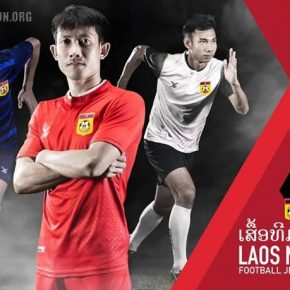 Laos 2018 2019 FBT Home, Away and Third Football Kit, Soccer Jersey, Shirt