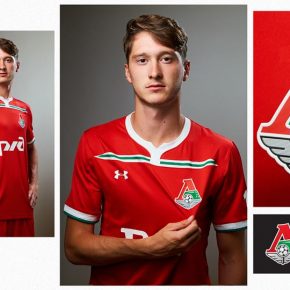 Lokomotiv Moscow UEFA Champions League 2018 2019 Under Armour Football Kit, Soccer Jersey, Shirt